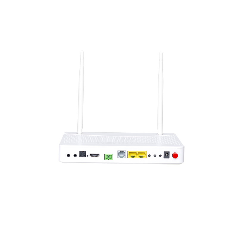 KEXINT 1 PON 4 LAN 2 WIFI 1USD 1TEL 1DC Port 1ON OFF Switch Fiber Optical Equipment GEPON ONU